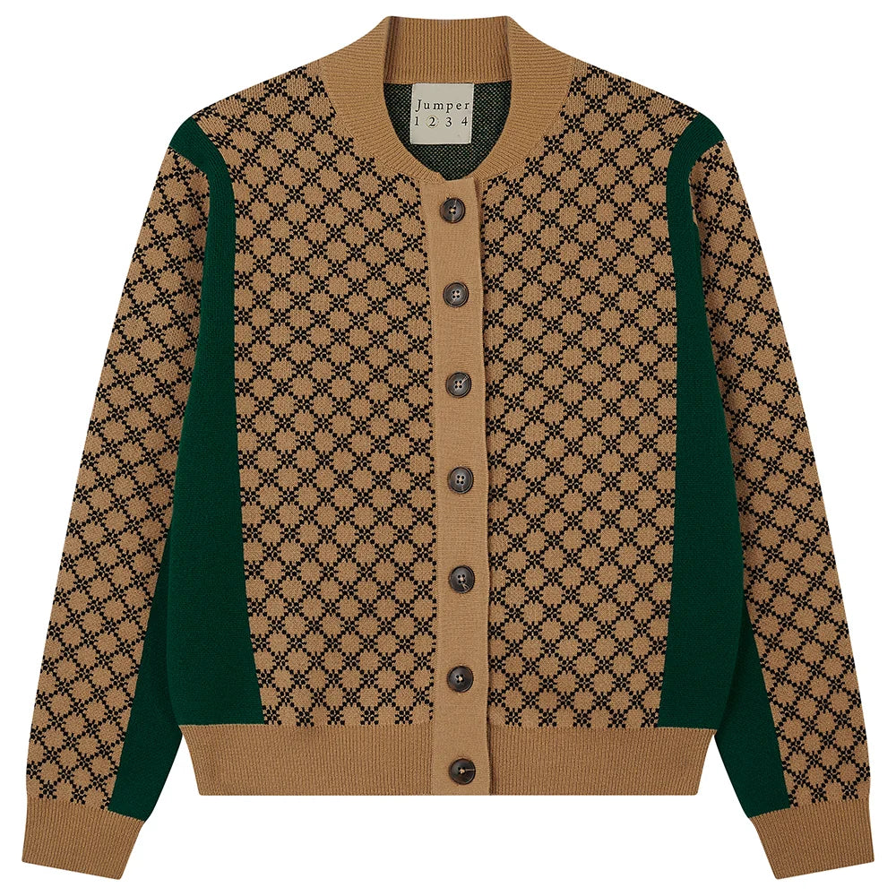 Jumper 1234 :: Merino Graphic Cardigan