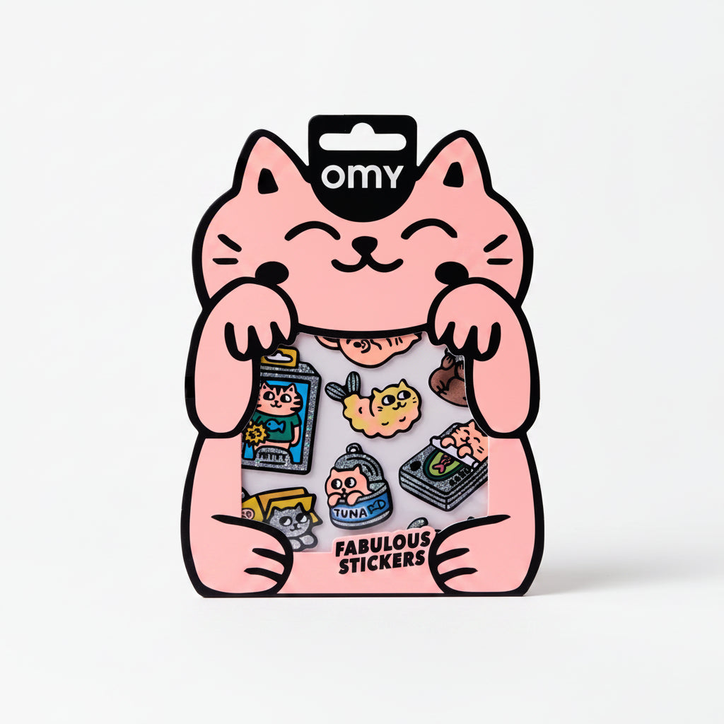 OMY :: Kitty Big Stickers