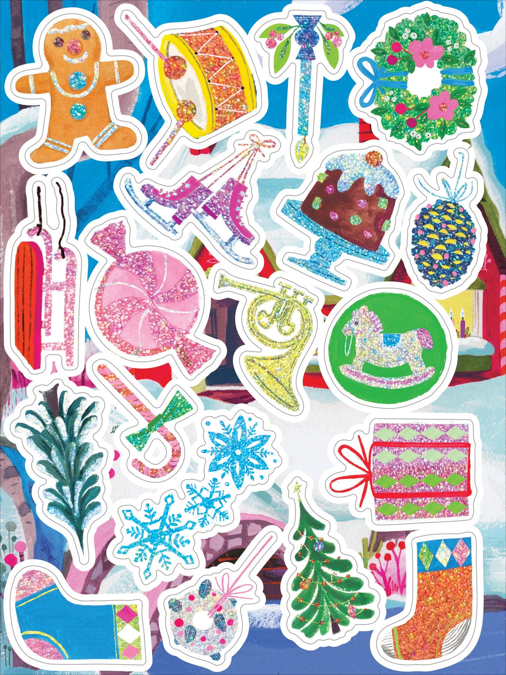 Eeboo :: Christmas Stickers