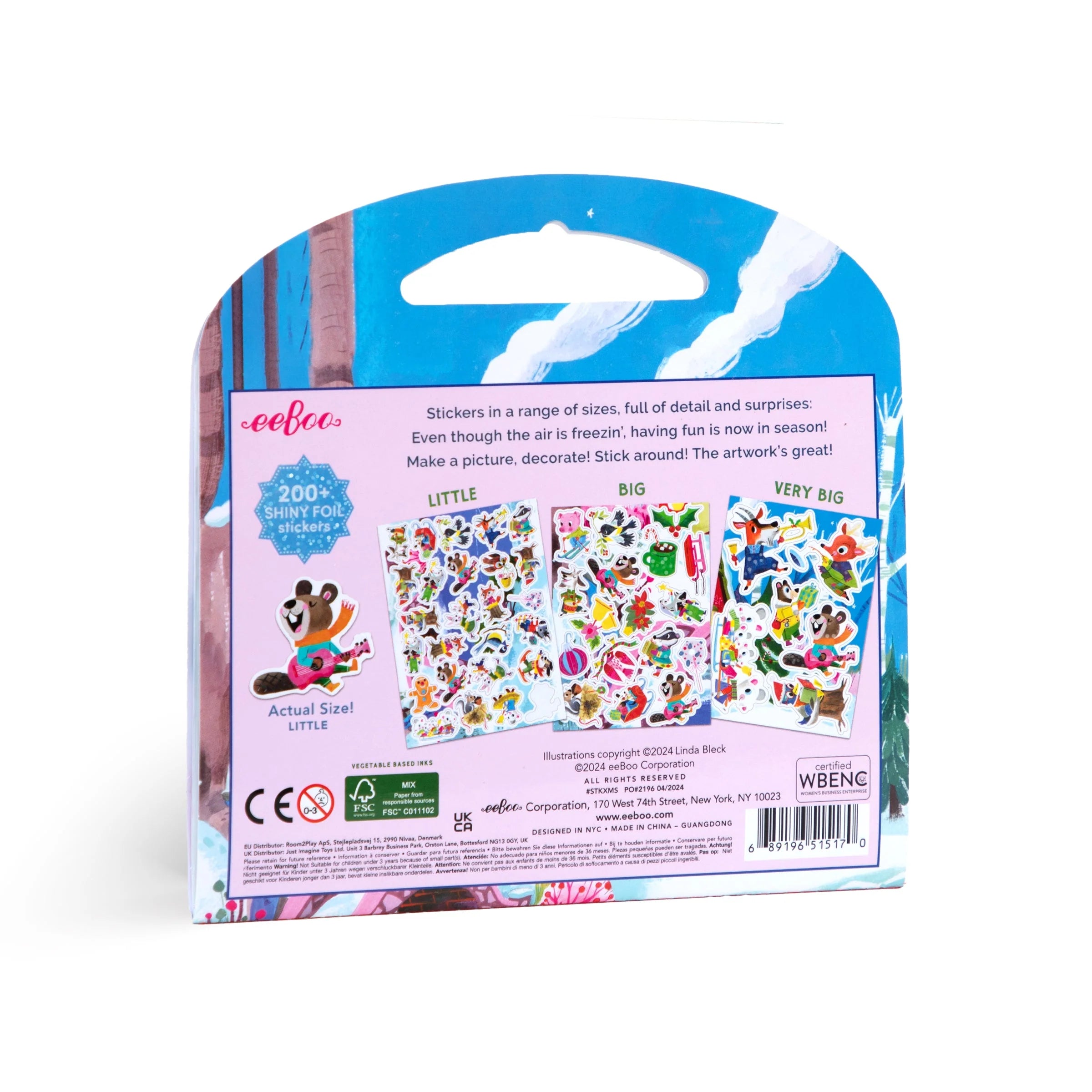 Eeboo :: Christmas Stickers
