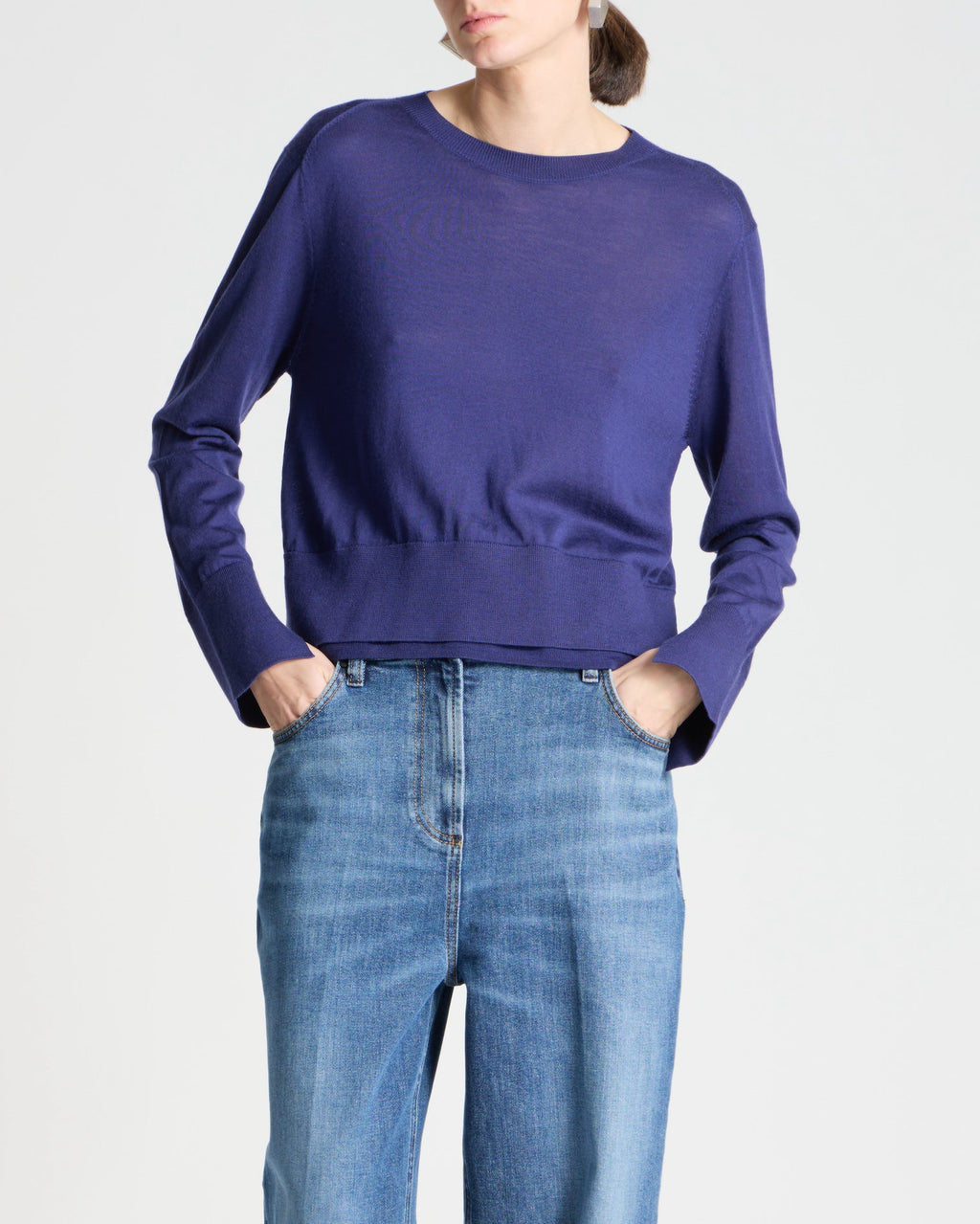 Saint Art :: Elodie Layered Crewneck Knit