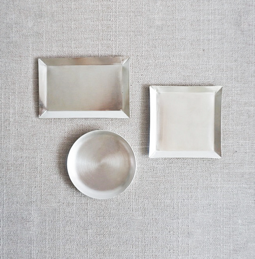 Fog Linen :: Silver Plated Rectangle dish