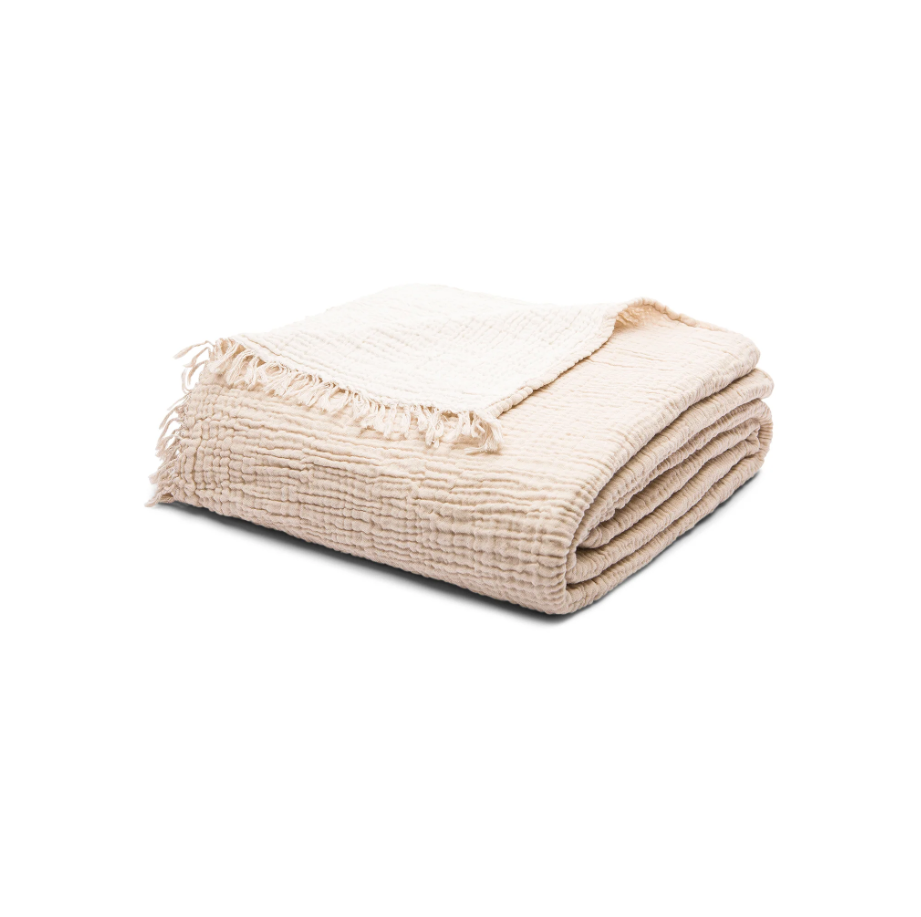 House No. 23 :: Alaia Bed Cover, Oyster 92x100”