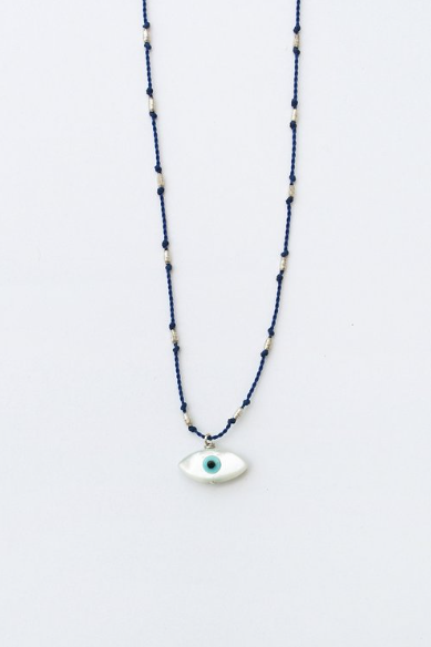 Fashion Evil Eye Beads Necklace Turkish Blue Eye Pendant Clavicle Women  Jewelry - International Society of Hypertension