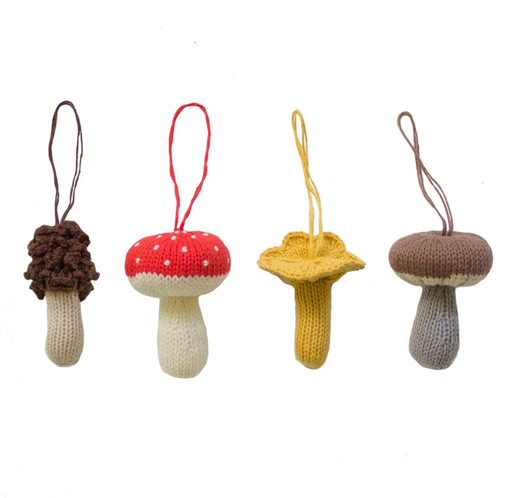Blabla Kids :: Mushroom Ornaments, Set of 4