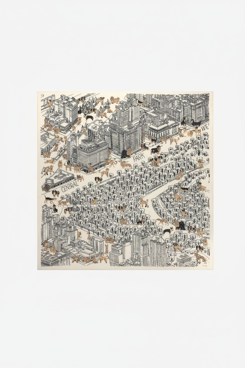 Inoui Editions :: Central Park Scarf, 100cm