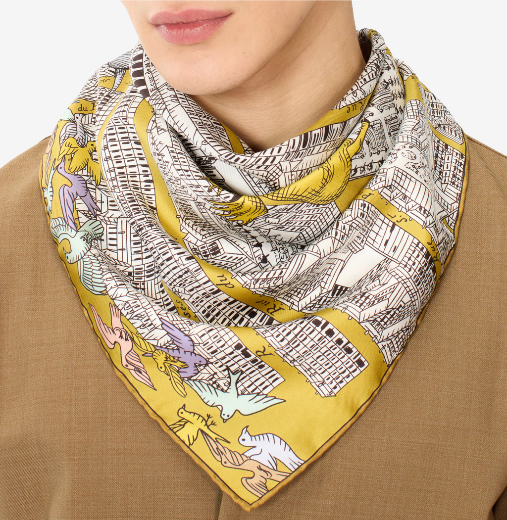 Inoui Editions :: Turgot Silk Scarf, 70cm