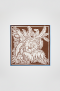 Inoui Editions :: Bangalor Caramel Silk Scarf, 65cm