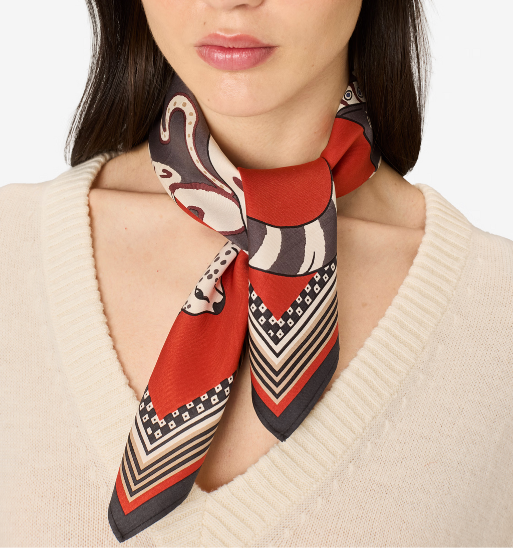 Inoui Editions :: Collectionneur Silk Scarf, 55cm