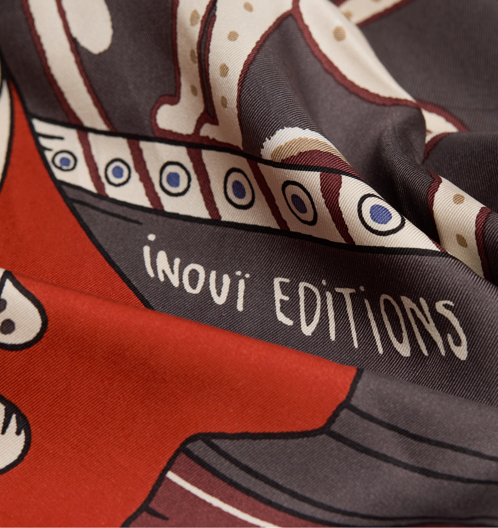 Inoui Editions :: Collectionneur Silk Scarf, 55cm