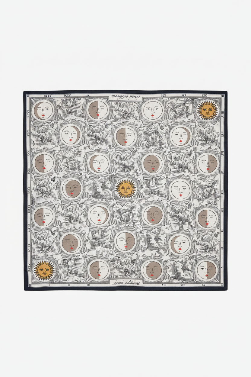 Inoui Editions :: Eclipse Silk Scarf, 45cm