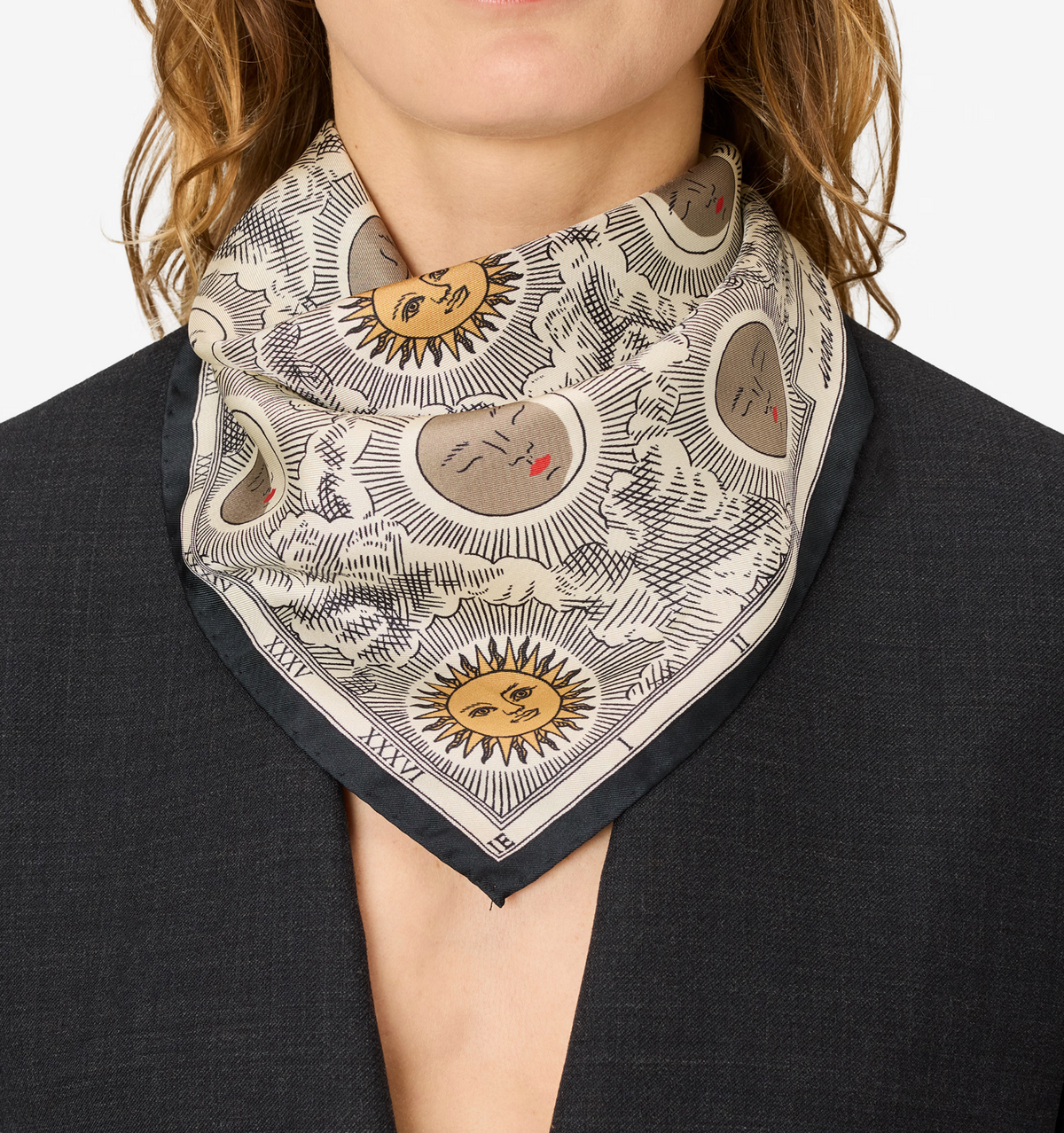Inoui Editions :: Eclipse Silk Scarf, 45cm