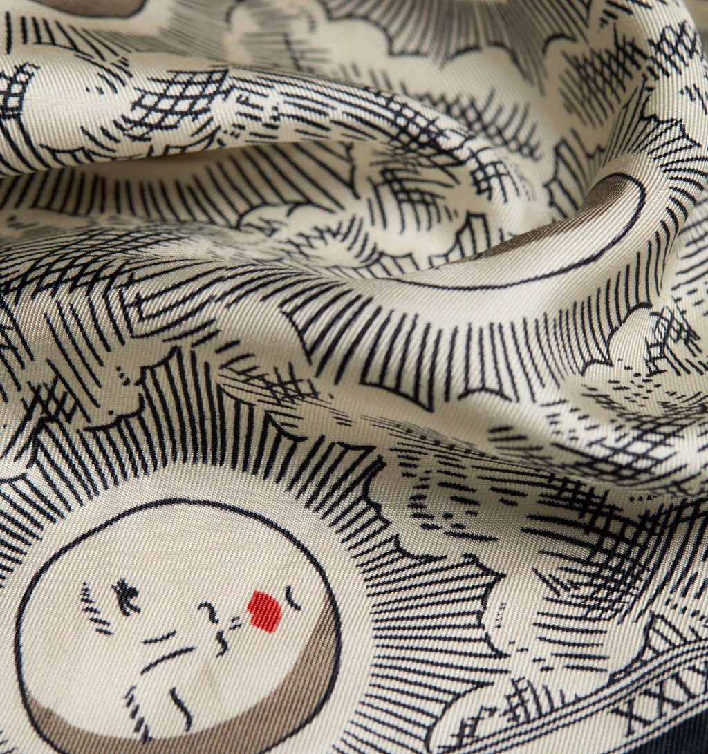 Inoui Editions :: Eclipse Silk Scarf, 45cm