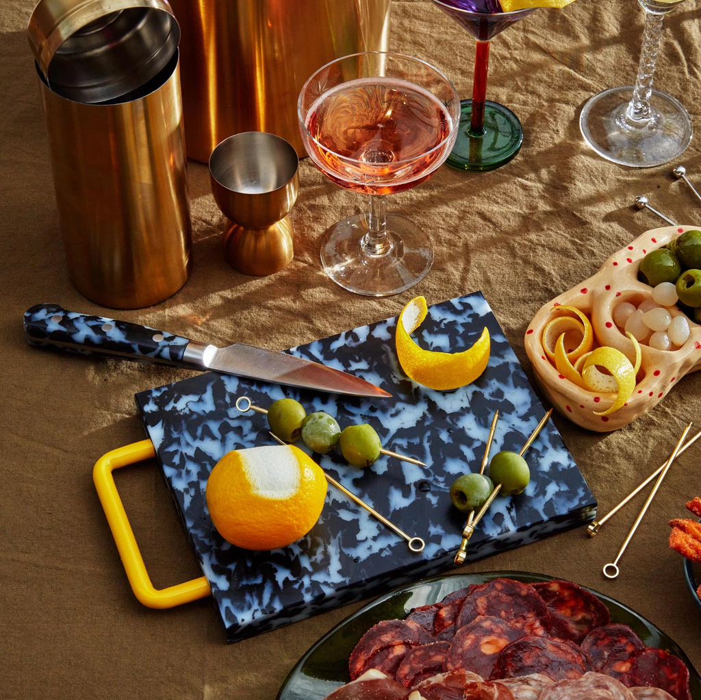 Fredericks & Mae :: Cutting Board Small, Black/White
