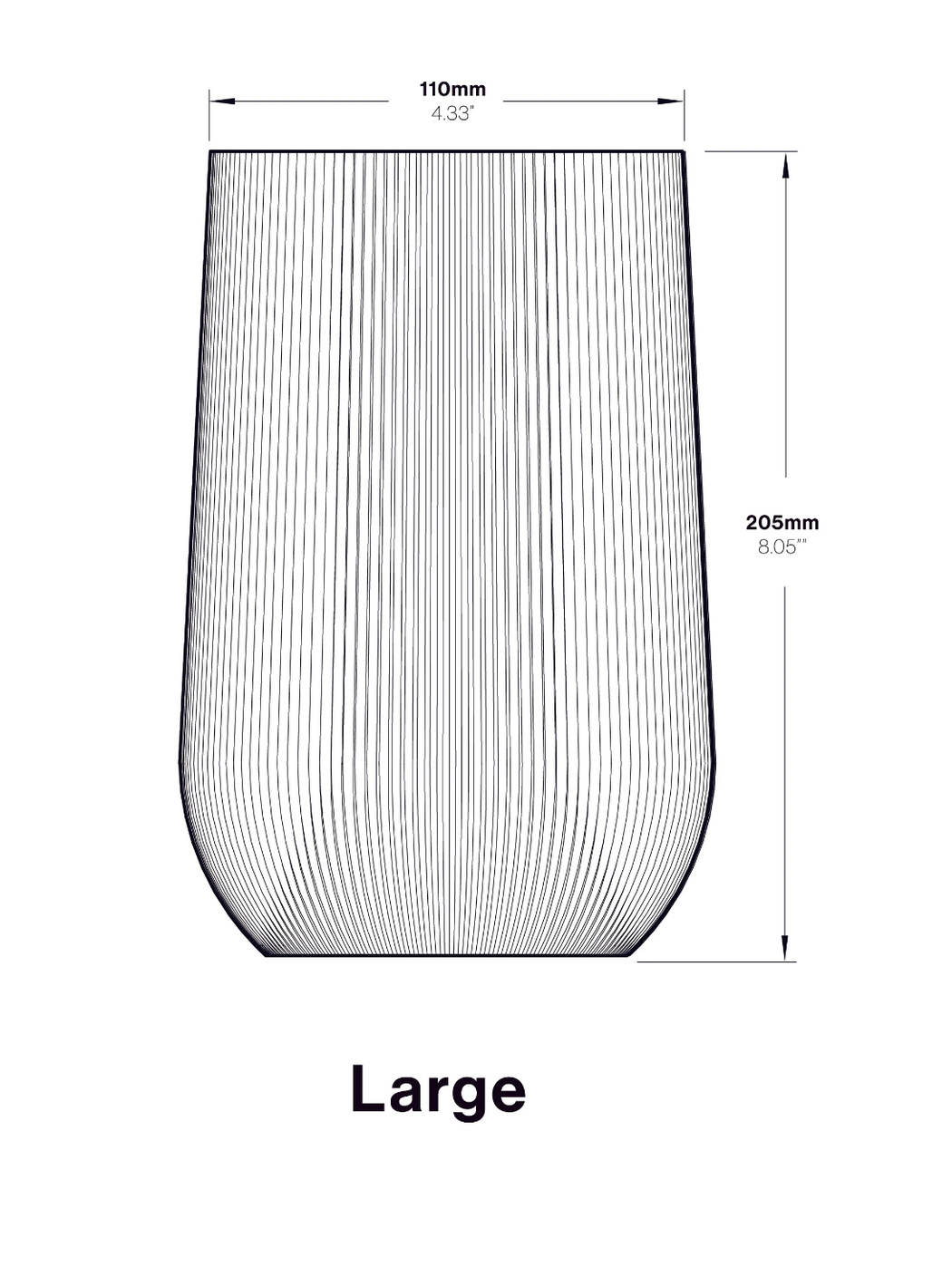 Conifer :: Sequoia Vase Large