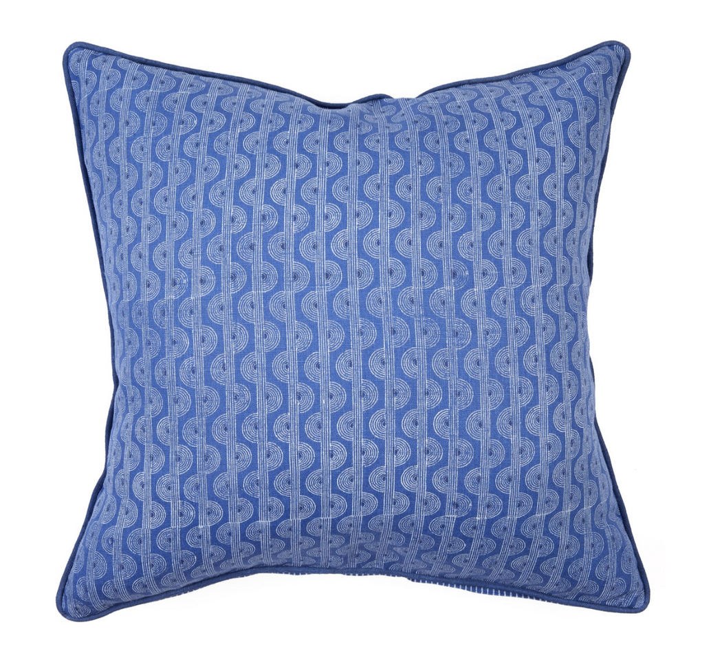 Blockshop Textiles :: Little Dipper Pillow, Sapphire