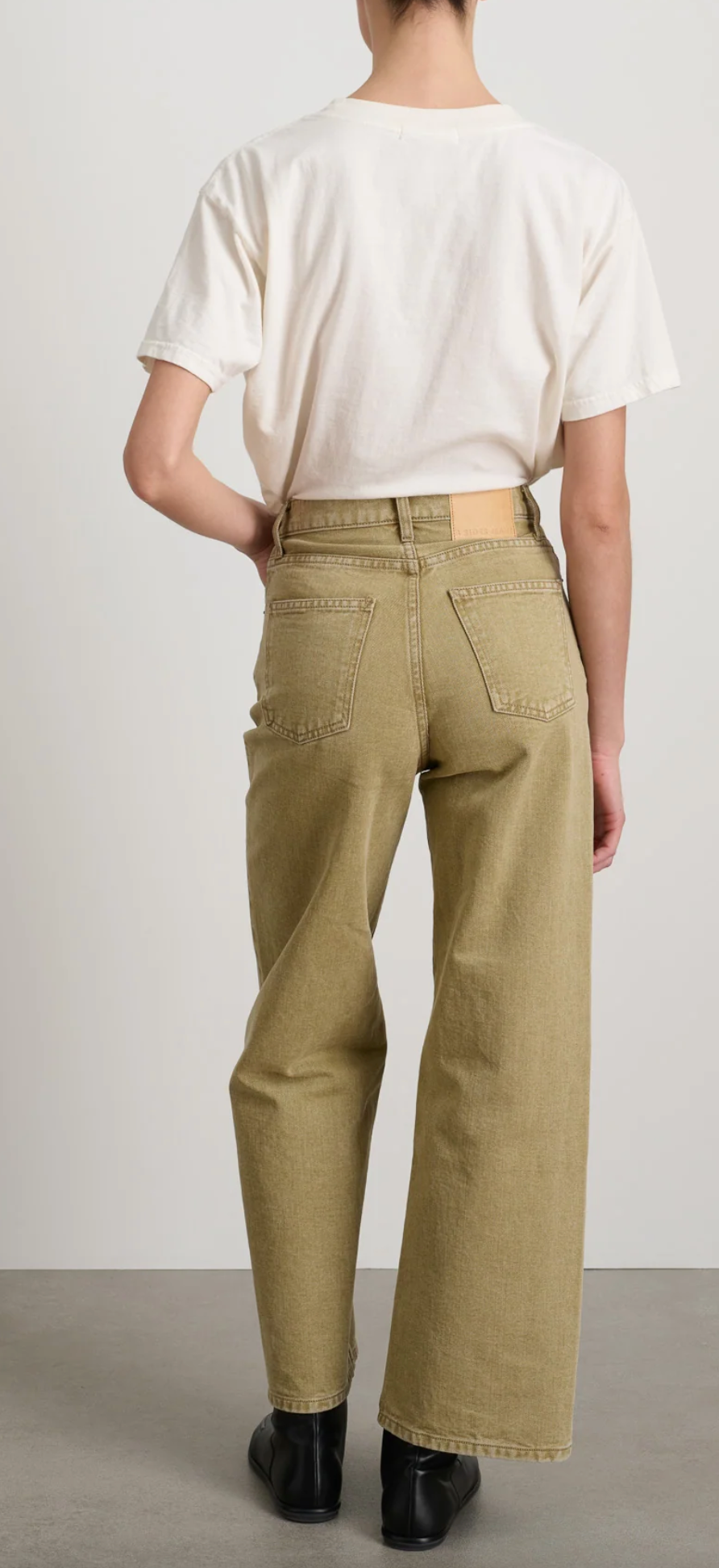 B Sides :: Elissa High Wide Jean