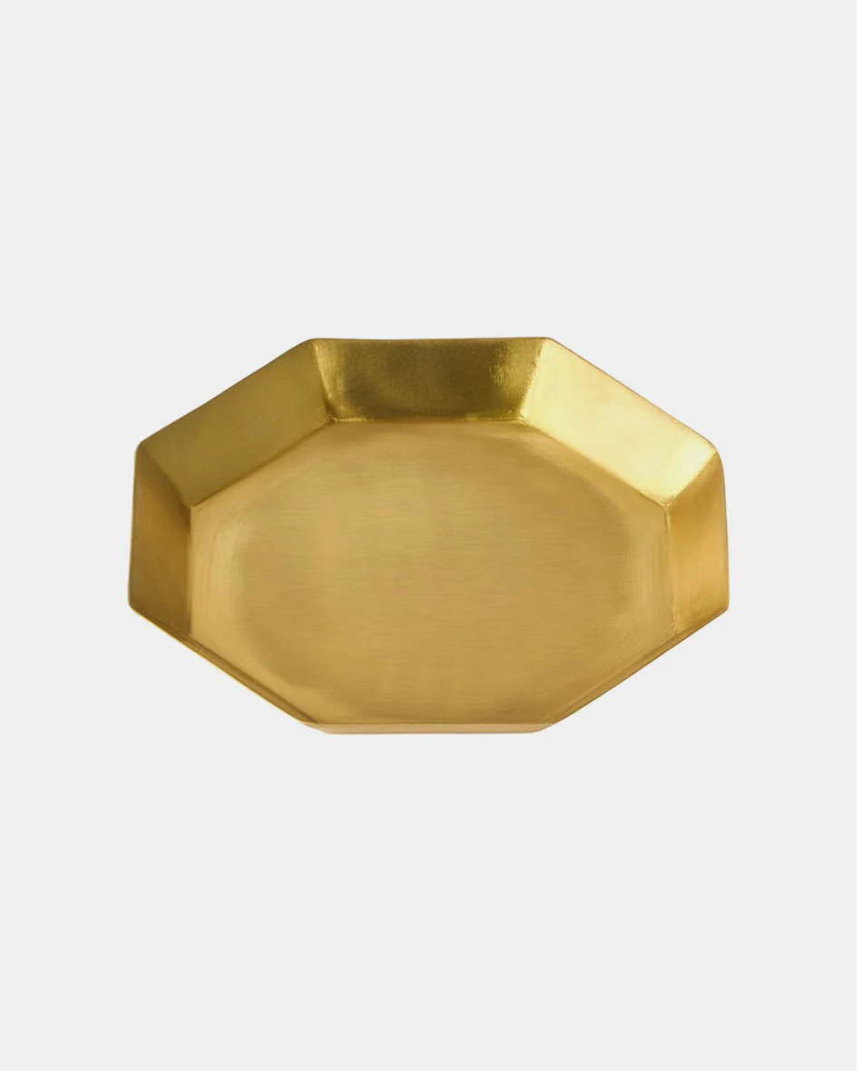 Fog Linen :: Brass Octagon Plate, M