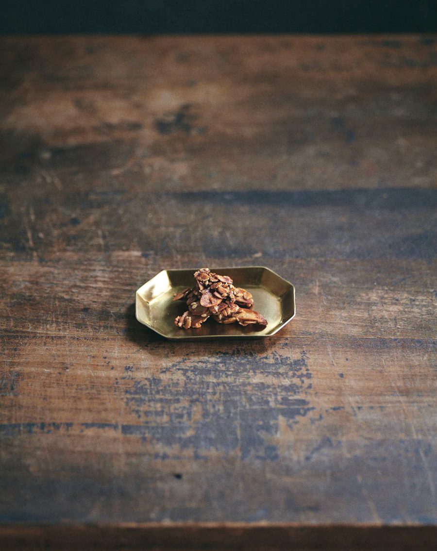 Fog Linen :: Brass Octagon Plate, XS