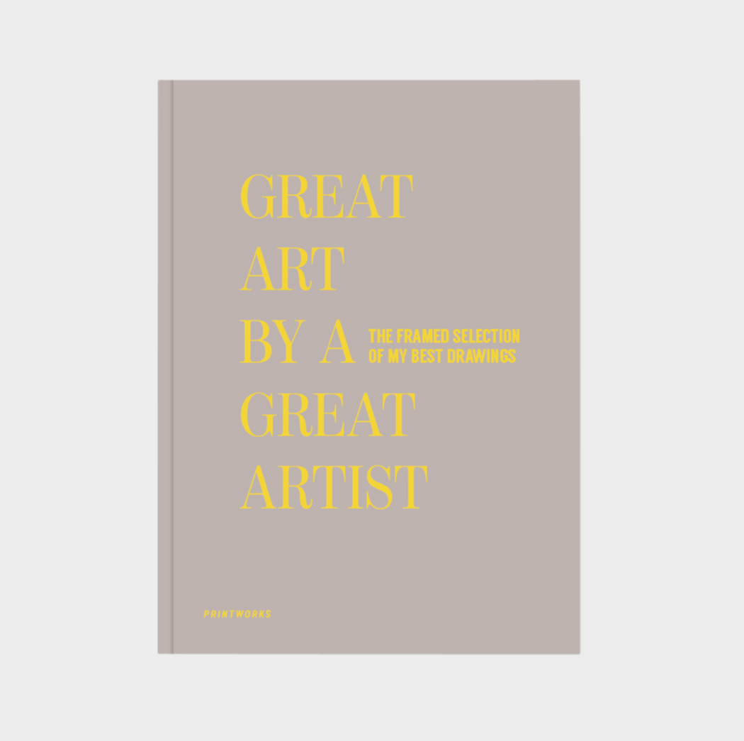 Printworks :: Great Art Frame Book, Beige