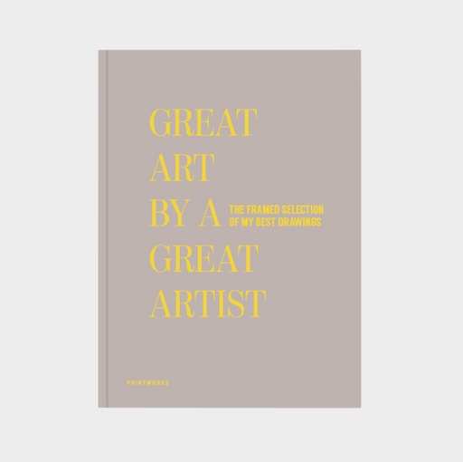 Printworks :: Great Art Frame Book, Beige