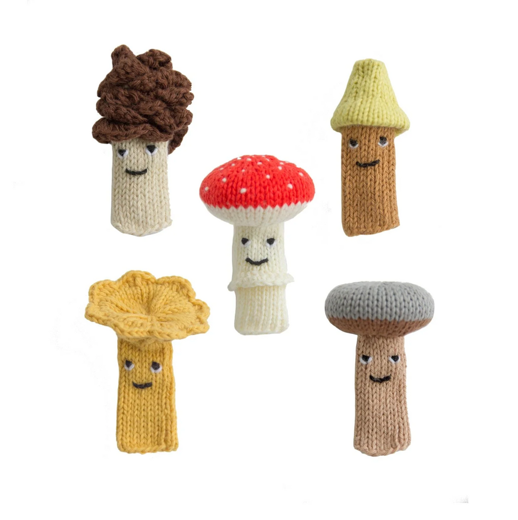 Blabla Kids :: Finger Puppets Mushrooms, Set of 5