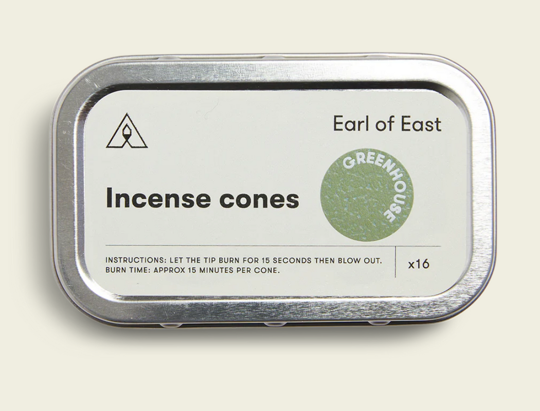 Earl of East :: Greenhouse Incense Cones