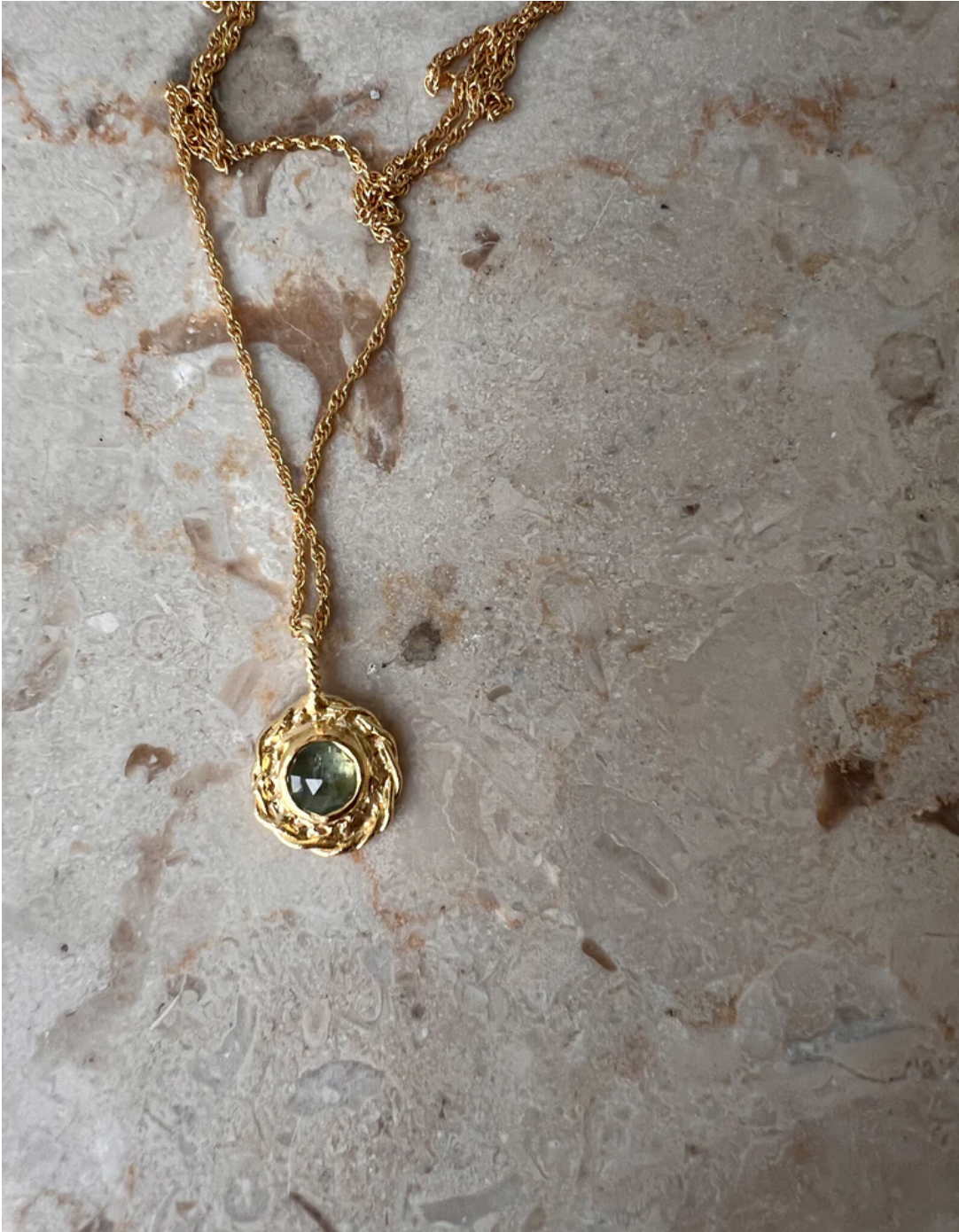 Mercurial Studio :: Mateo Necklace, Green Kyanite