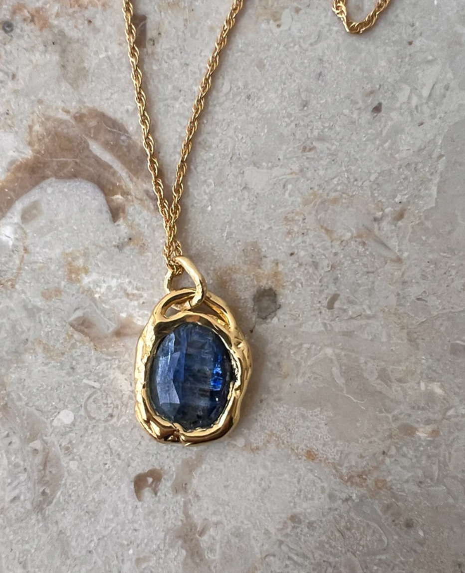 Mercurial Studio :: Maris Necklace, Blue Kyanite