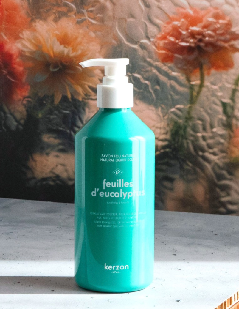 Kerzon :: Eucalyptus Leaf Liquid Soap 16.67 fl oz.
