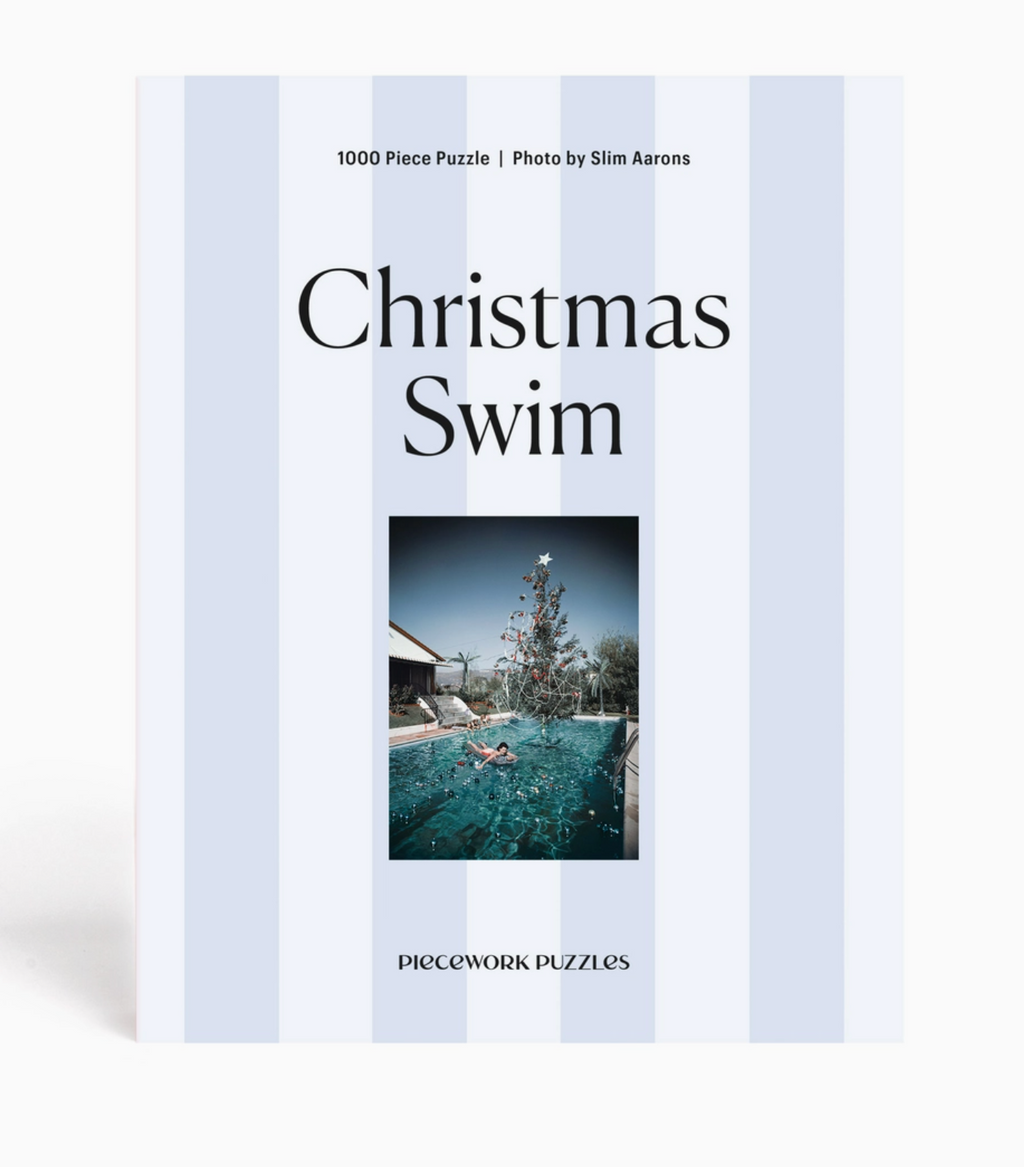 Piecework :: Christmas Swim Puzzle, 1000 piece
