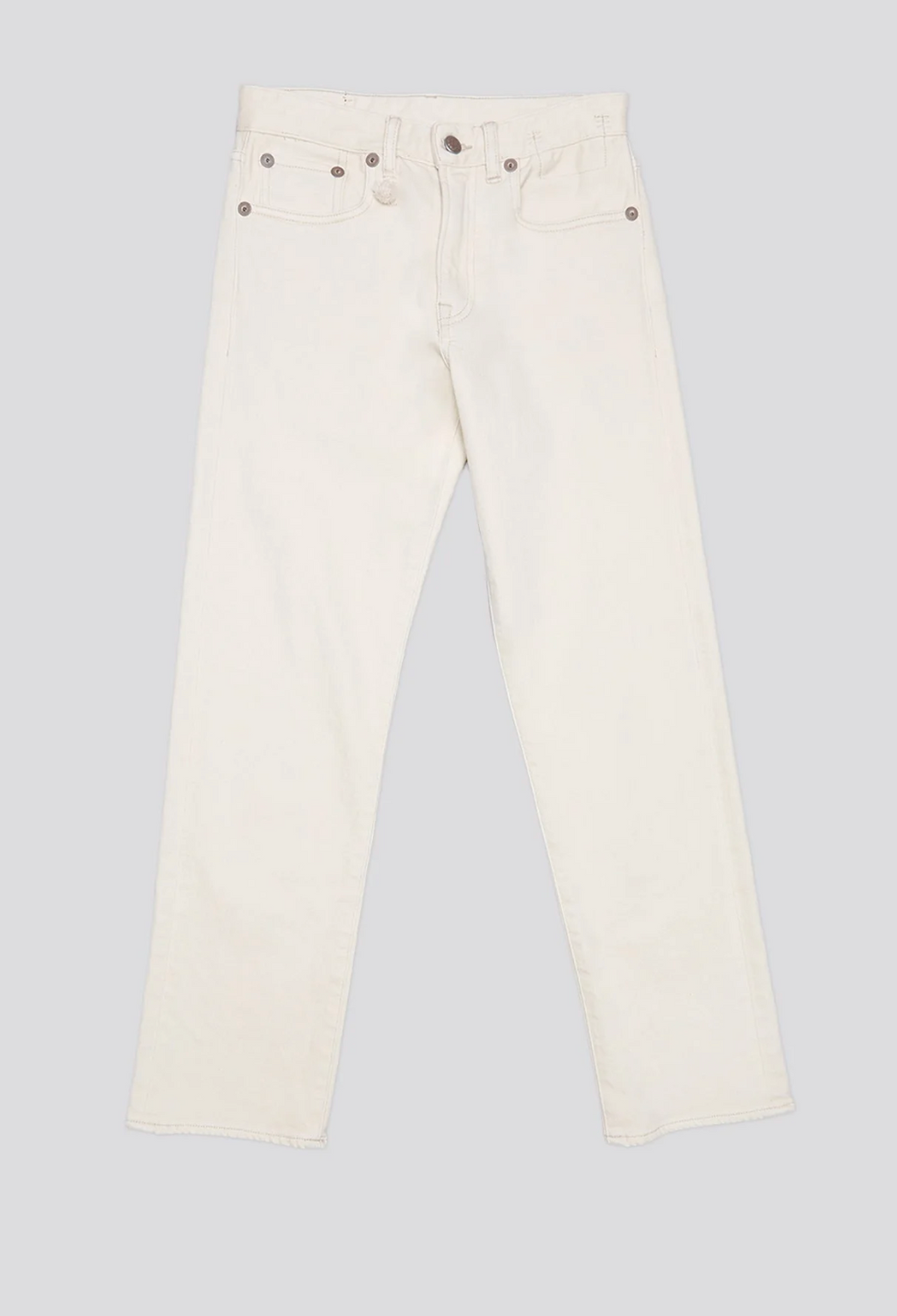 R13 :: Romeo Jean, Ecru Stretch