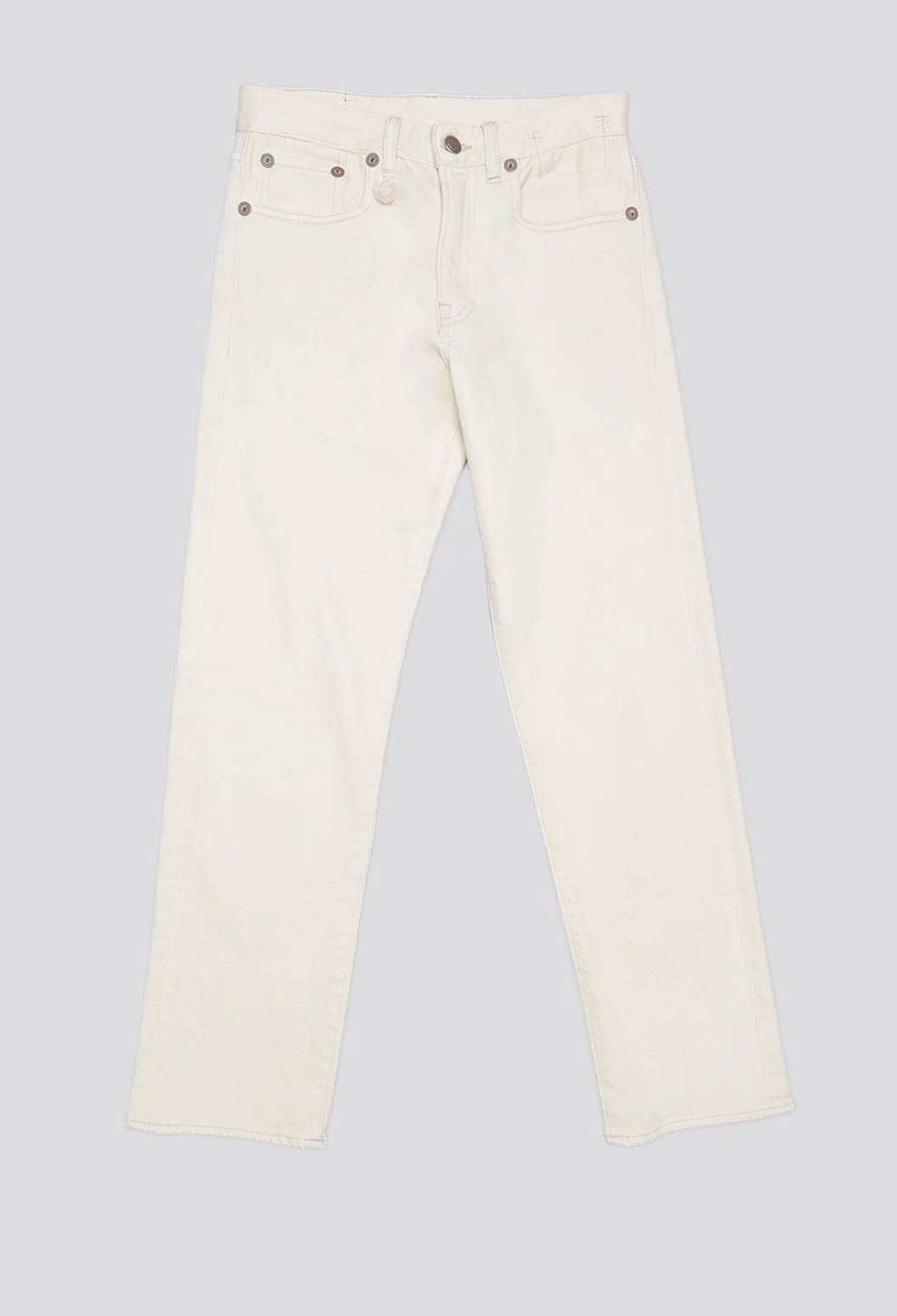 R13 :: Romeo Jean, Ecru Stretch