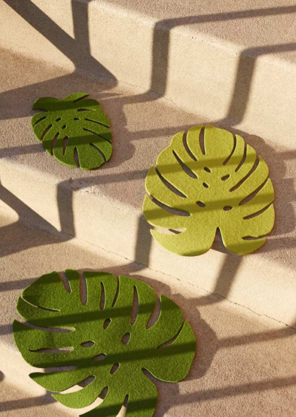 Graf Lantz :: Monstera Leaf Felt Trivet, Medium
