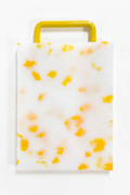 Fredericks & Mae :: Cutting Board Yellow/White, Small