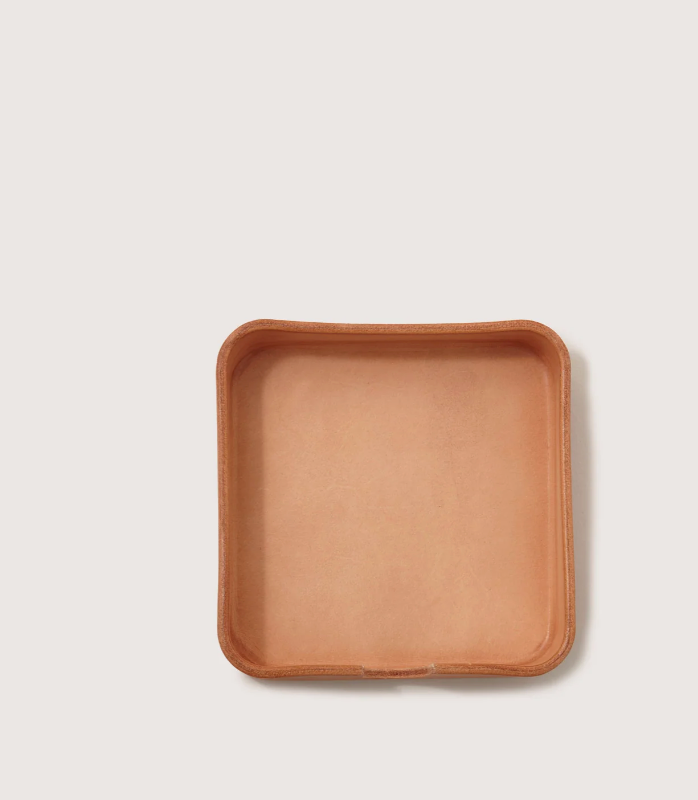 Graf Lantz :: Leather Coaster Tray, Square