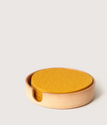 Graf Lantz :: Leather Coaster Tray, Round