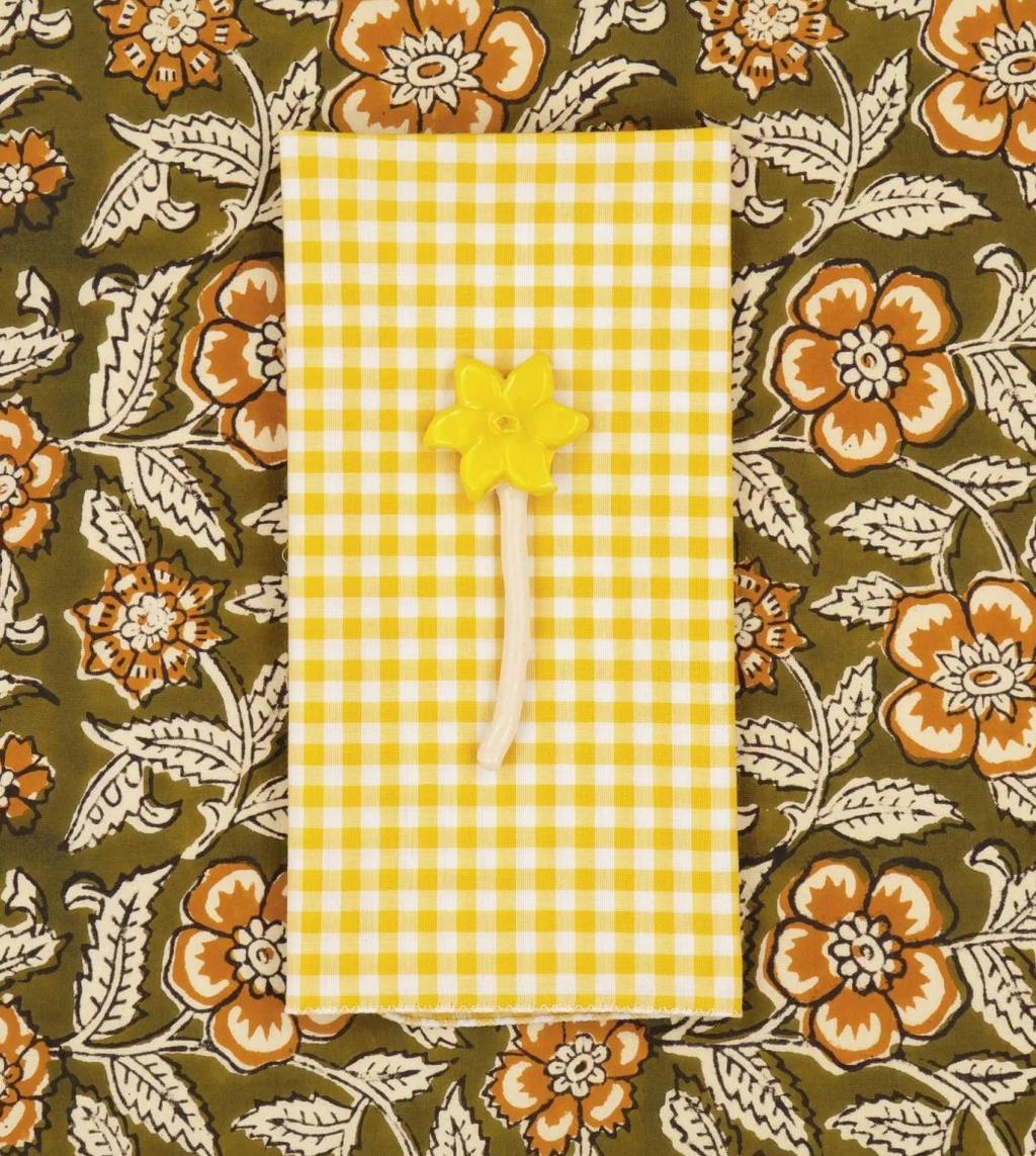 Suzette :: Table Napkins S/4, assorted Checks