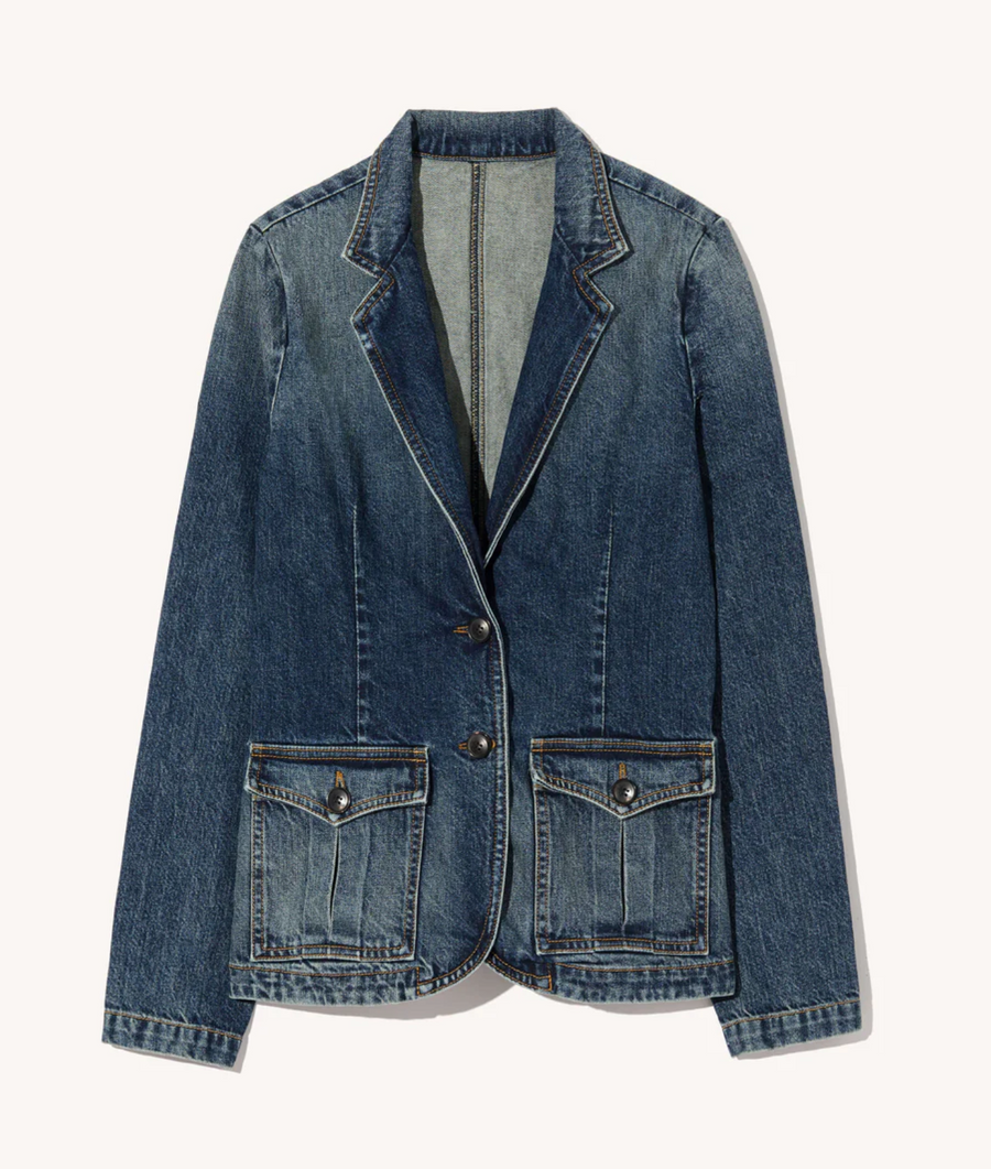 Nili Lotan :: Elton Denim Blazer