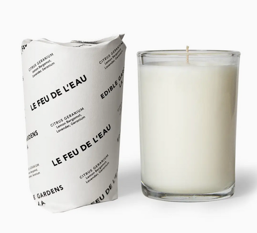 Le Feu De L'Eau :: Citrus Geranium 8 oz Candle