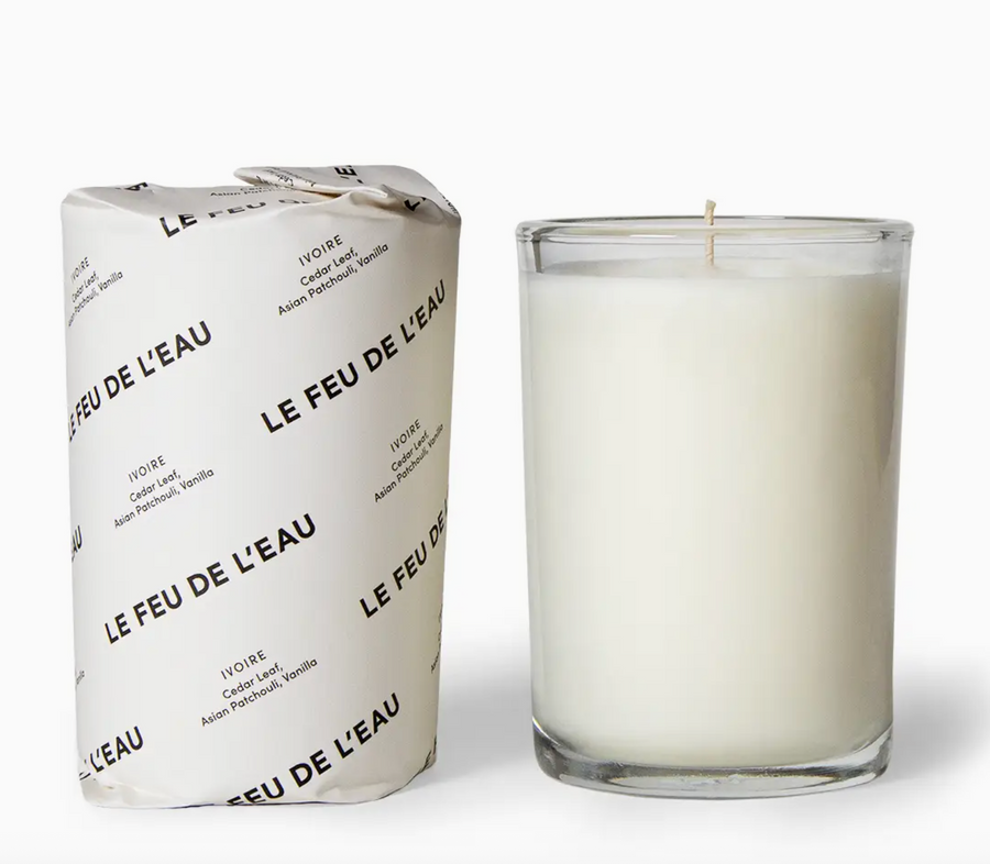 Le Feu De L'Eau :: Ivoire 8 oz Candle