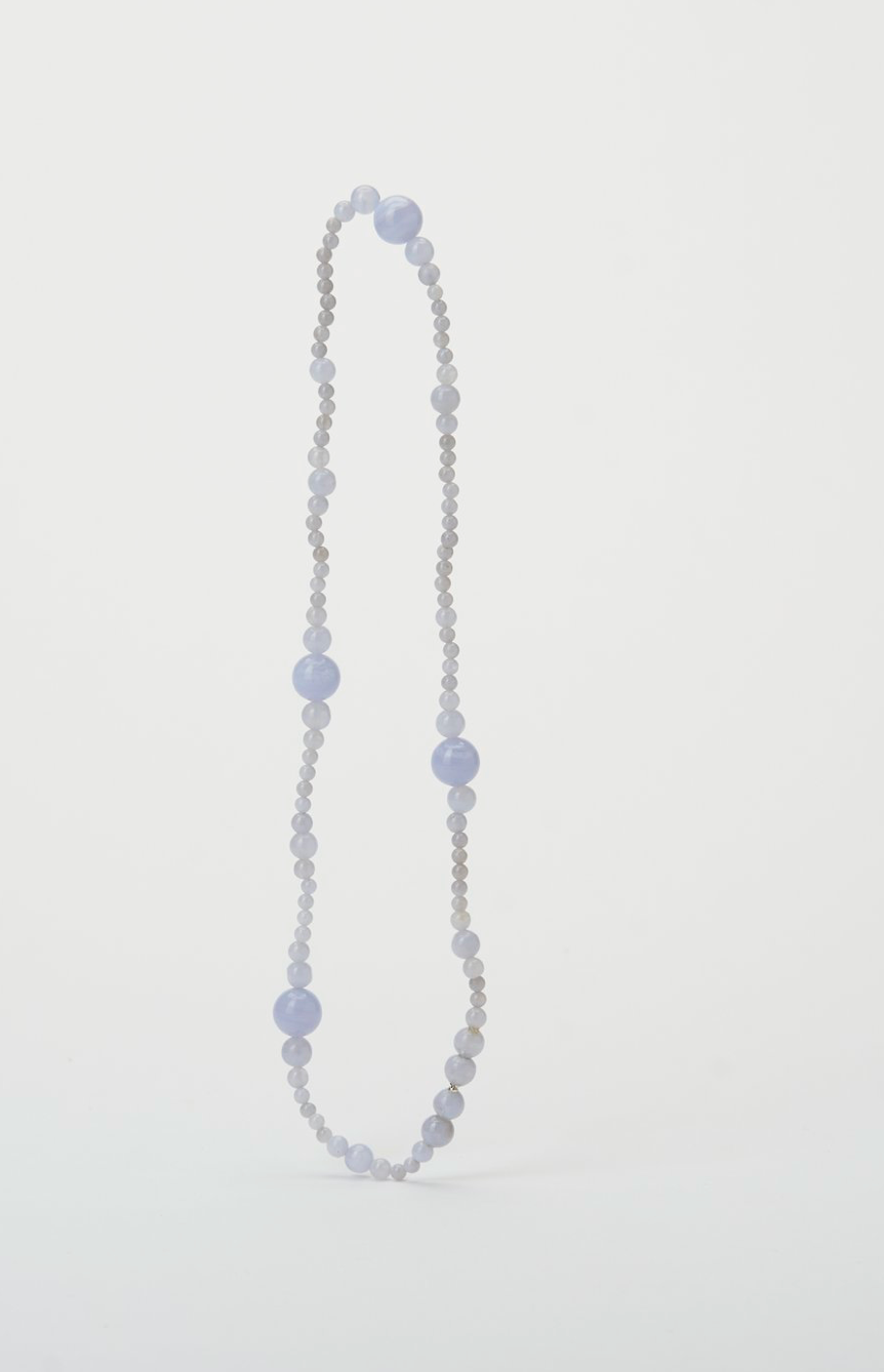 Muscles & Mussels :: Glyzinia Necklace No.1, Rose Quartz