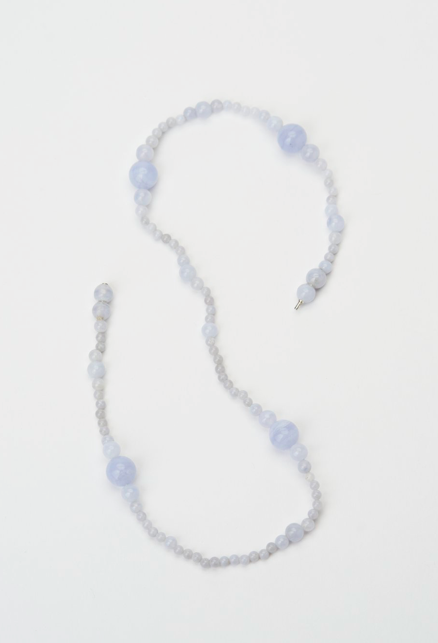 Muscles & Mussels :: Glyzinia Necklace No.1, Chalcedony