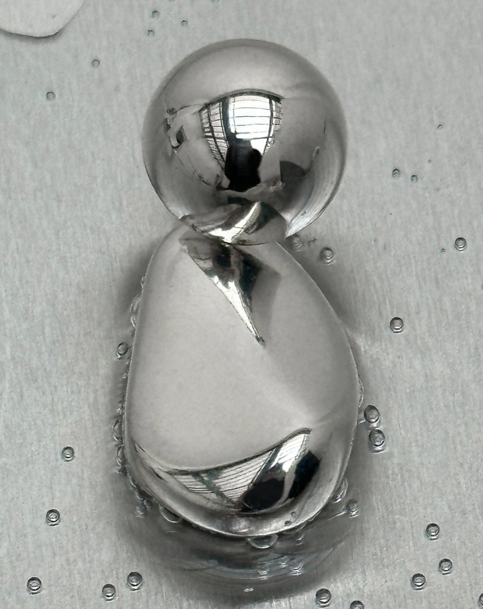 Muscles & Mussels :: Silver Pebbles Earrings No.1