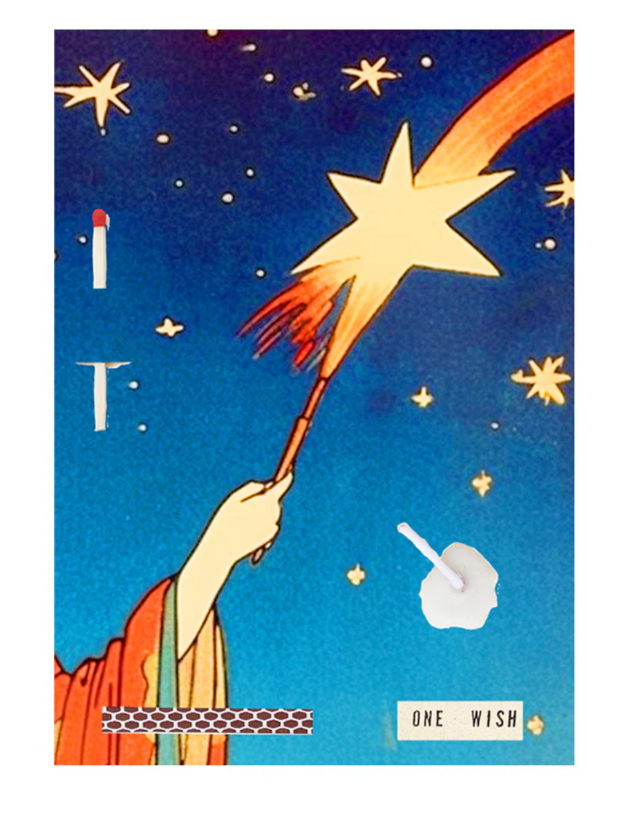 Wish Cards :: Shooting Star One Wish Card