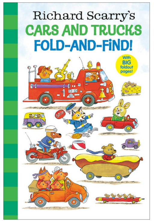 Richard Scarry's Cars & Trucks Fold and Find