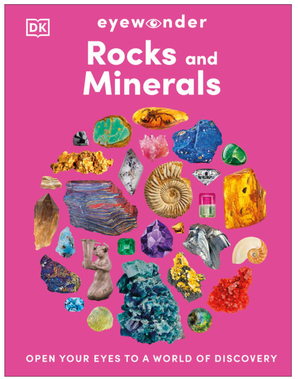 EyeWonder Rocks & Minerals Kid Book