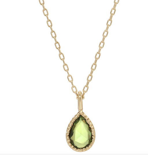 Jennie Kwon :: Green Sapphire Lento Necklace