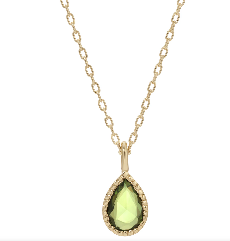 Jennie Kwon :: Green Sapphire Lento Necklace