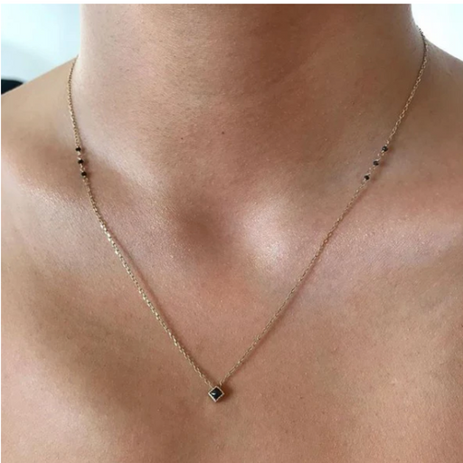 Jennie Kwon :: Black Diamond PC Necklace
